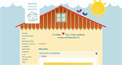 Desktop Screenshot of mc-domecek.cz